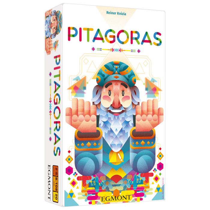 Pudełko gry Pitagoras autorstwa Reinera Knizii